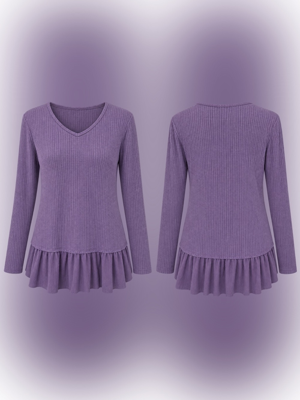 Purple Long sleeve Women’s Top